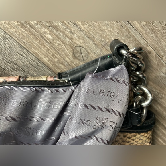 Vera Wang Simply Vera Snake Faux Skin Bag - Picture 10 of 13